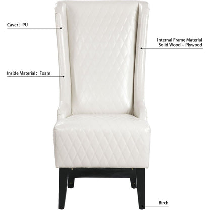 23.03" Wide Wing Back Chair, Side Chair for Living Room