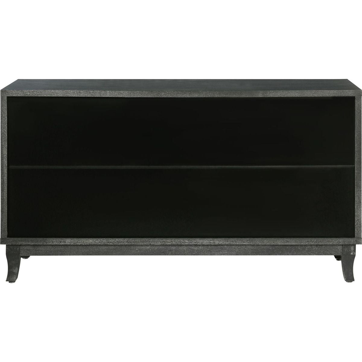 Stronger Vintage Style Buffet Cabinet, Lacquered Accent Storage 4 Door Wooden Cabinets, Thickened Sideboard Storage Cabinet for Entryway, Living Room, Taupe Grey - Streamdale Furniture
