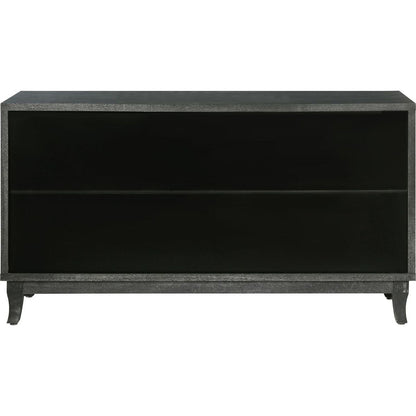 Stronger Vintage Style Buffet Cabinet, Lacquered Accent Storage 4 Door Wooden Cabinets, Thickened Sideboard Storage Cabinet for Entryway, Living Room, Taupe Grey - Streamdale Furniture