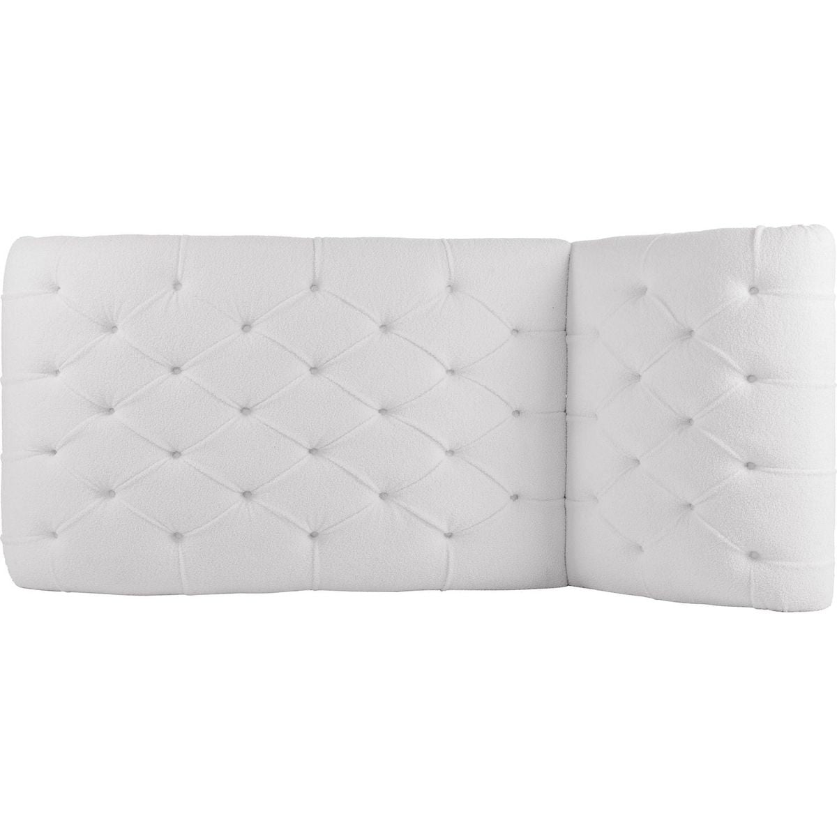 Tufted Armless Chaise Lounge