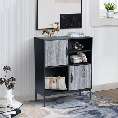 Storage Cabinet, Bookcase with 2 doors