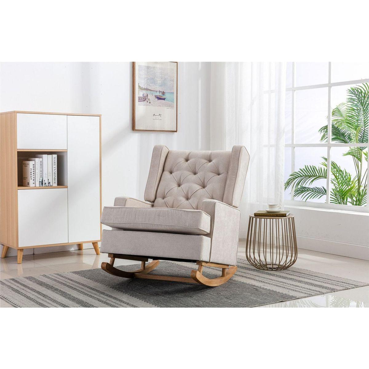 living room Comfortable rocking chair accent chair