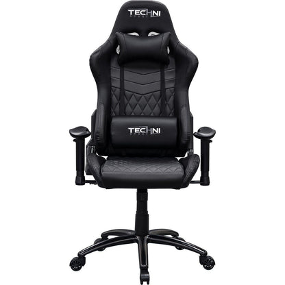 Ergonomic High Back Racer Style PC Gaming Chair, Black