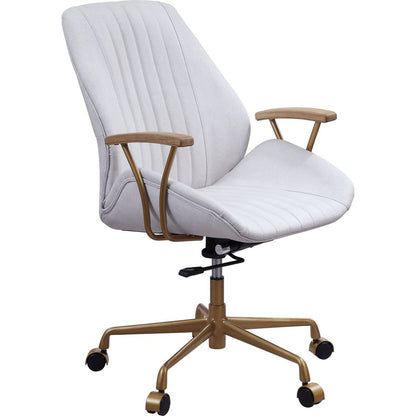 Hamilton Office Chair in Vintage White Finish