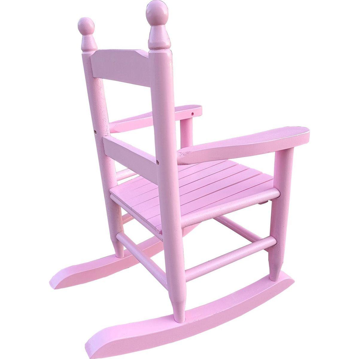 Children's rocking light pink chair- Indoor or Outdoor -Suitable for kids-Durable