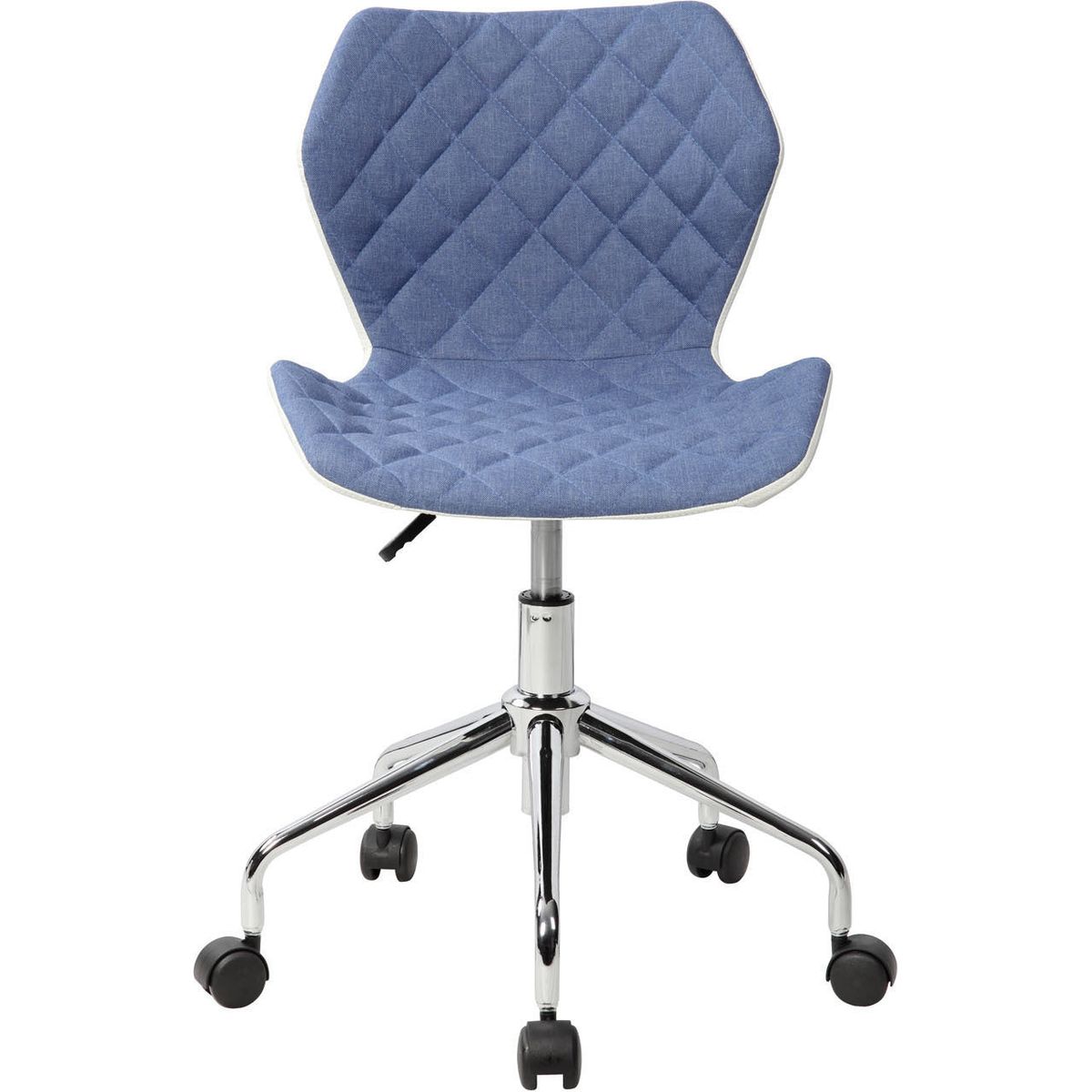 Modern Height Adjustable Office Task Chair, Blue