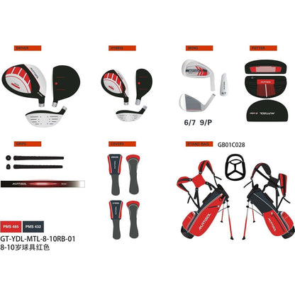 super light 8-10 Right hand Junior golf club set