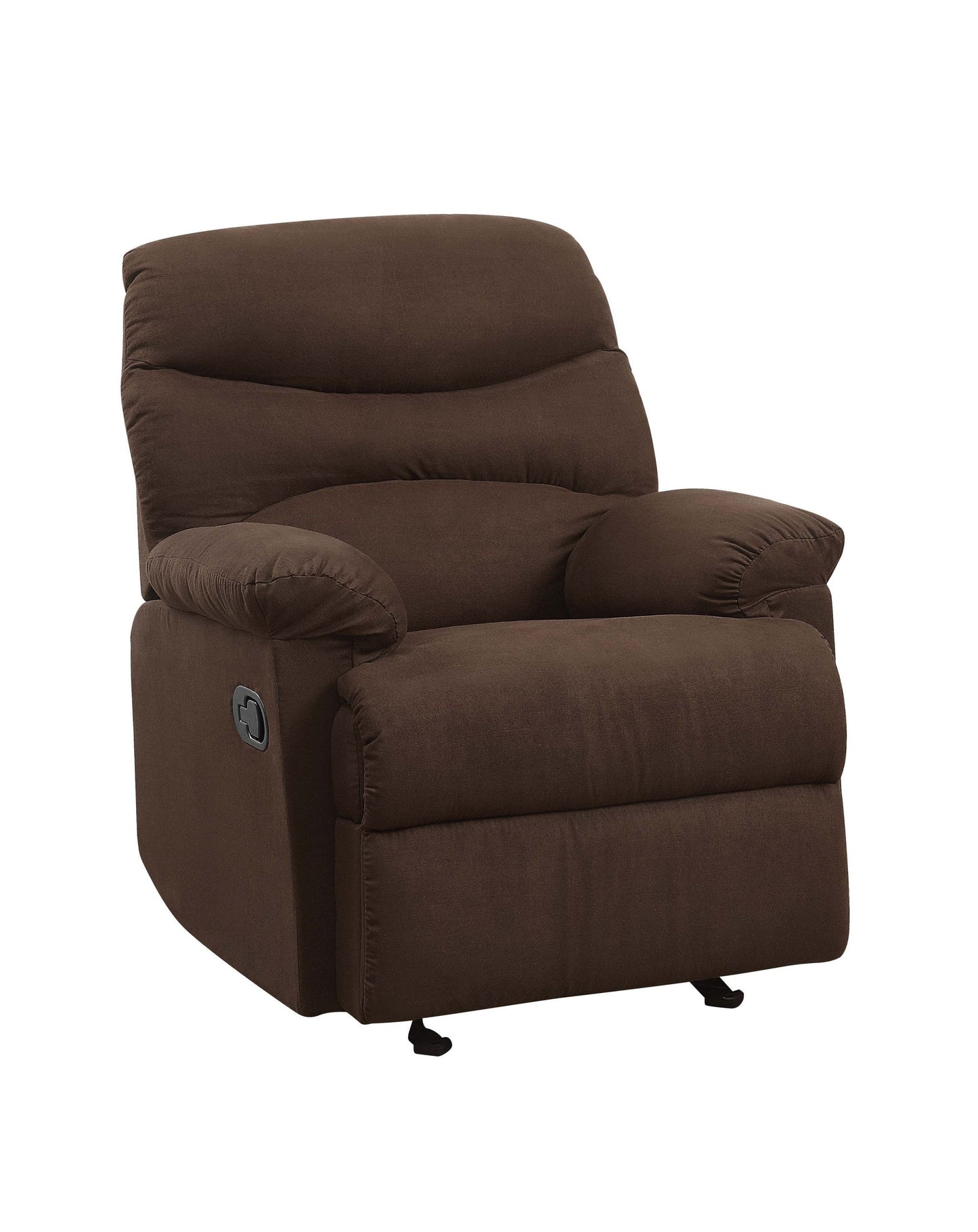 Arcadia Recliner (Motion) in Chocolate Microfiber