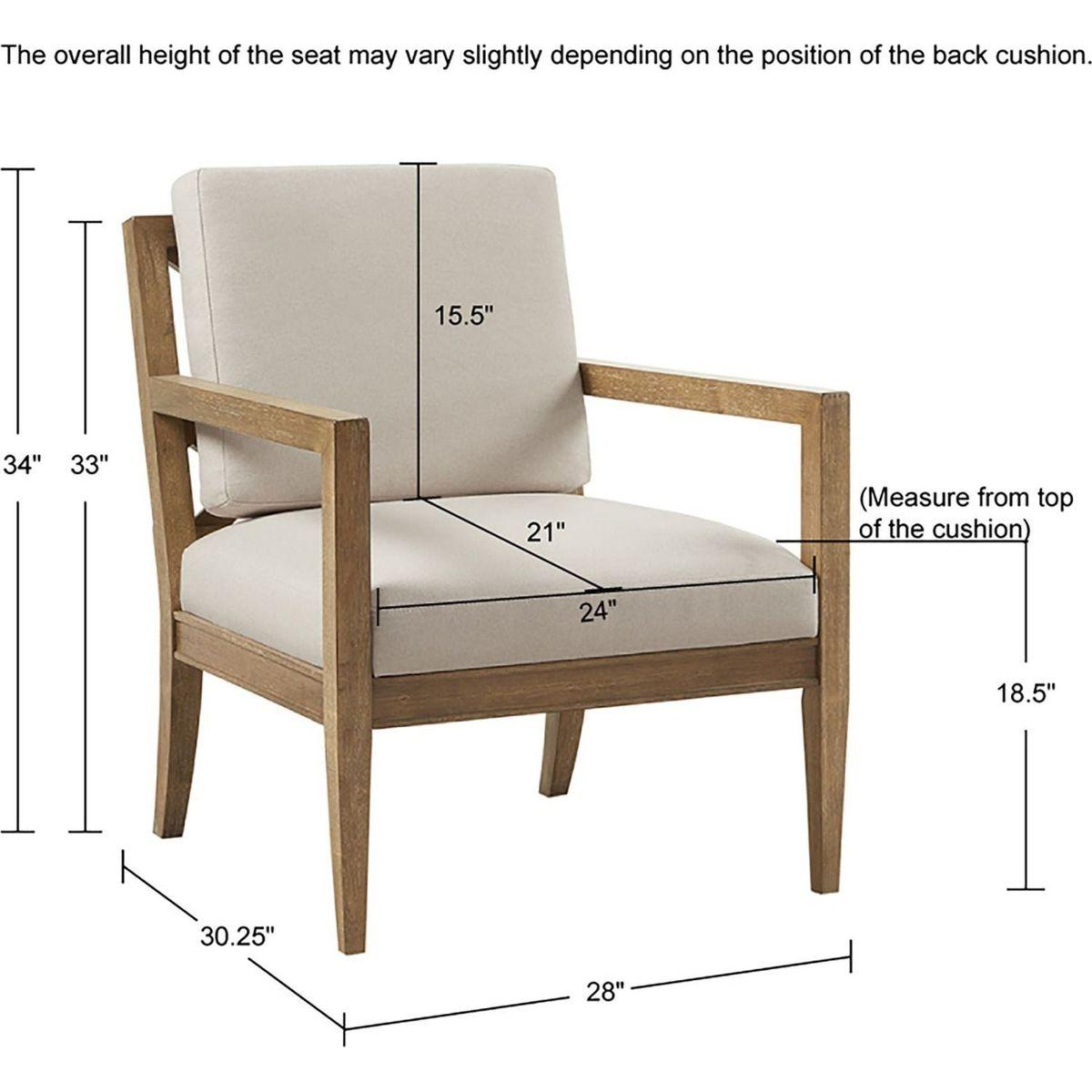 Upholstered Accent Armchair