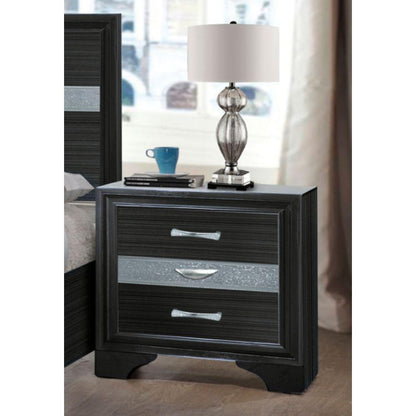 Naima Nightstand in Black