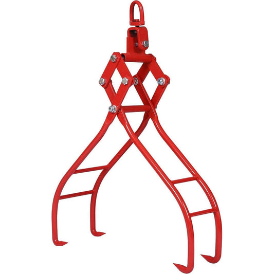 4 Claw Timber Log Lifting Logging Tongs Grabber Tong 36" - Streamdale Furniture