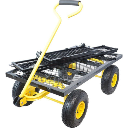 Wagon Cart Garden cart trucks make it easier to transport firewood