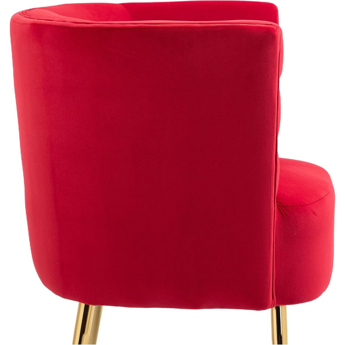 Accent Chair, leisure single chair with Golden feet