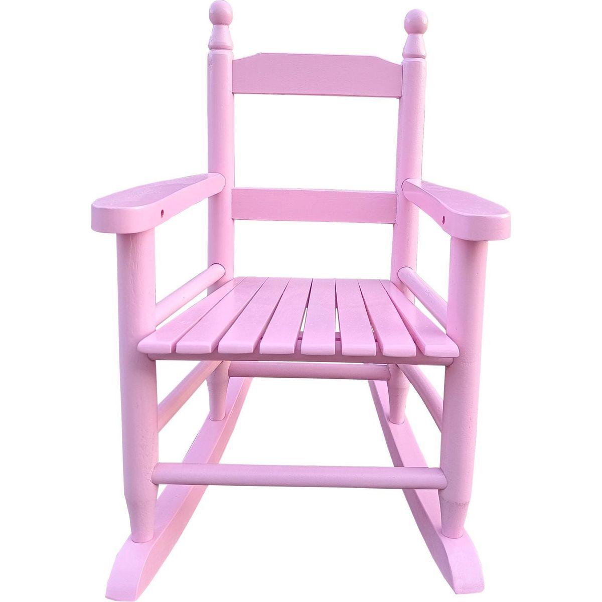 Children's rocking light pink chair- Indoor or Outdoor -Suitable for kids-Durable