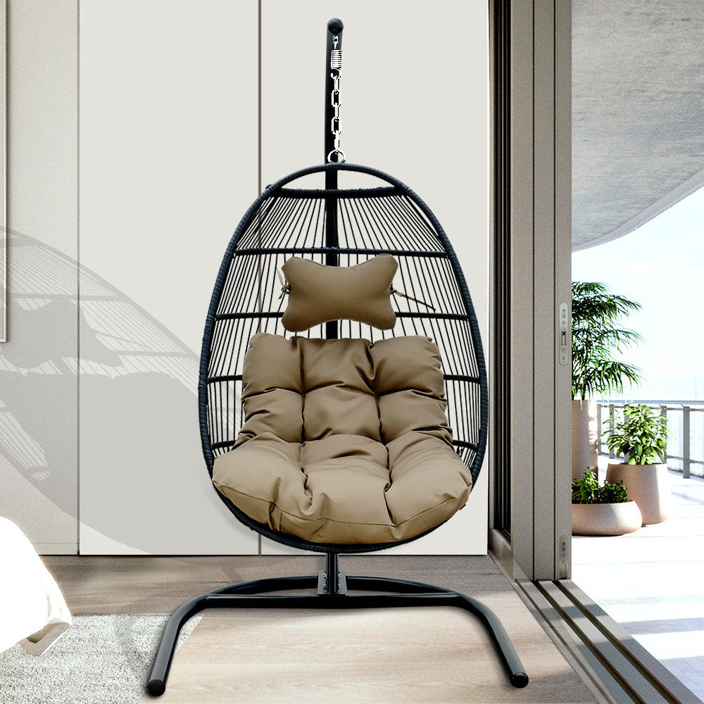 Single seat swing chair