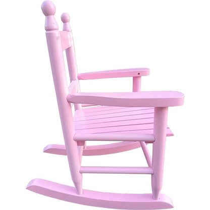 Children's rocking light pink chair- Indoor or Outdoor -Suitable for kids-Durable