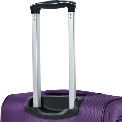 Softside Luggage Expandable 3 Piece Set Suitcase Upright Spinner Softshell Lightweight Luggage Travel Set