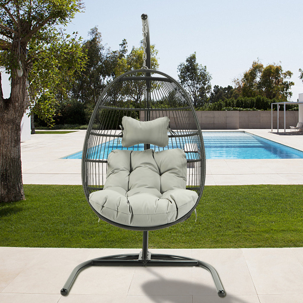 Single Swing chair for garden patio living room leisure chair