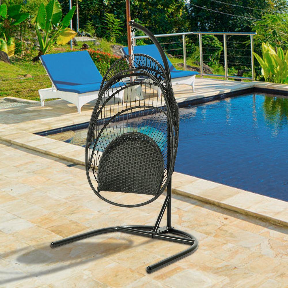 Single Swing chair for garden patio living room leisure chair