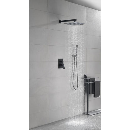 12" Rain Shower Head Systems Wall Mounted Shower