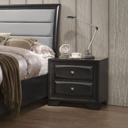 Soteris Nightstand in Antique Gray