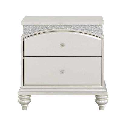 Maverick Nightstand, Platinum