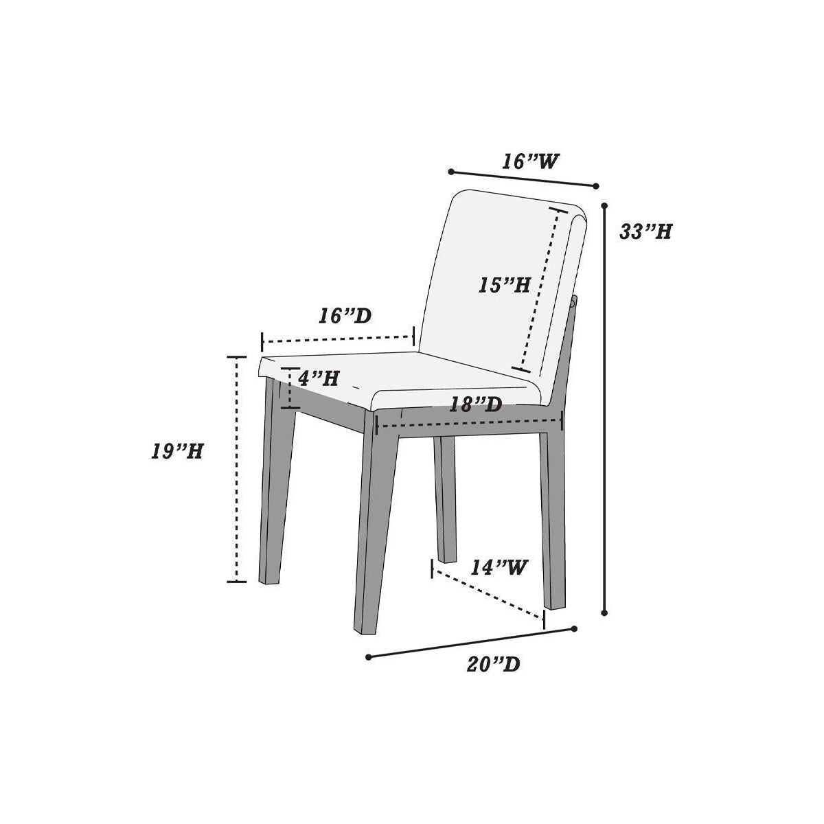 Grey Finish 5pc Dining Room Set Dining Table 4x Chairs Beige Fabric Chair Seat Kitchen Breakfast Dining room Furniture Rubberwood Veneer Unique Design