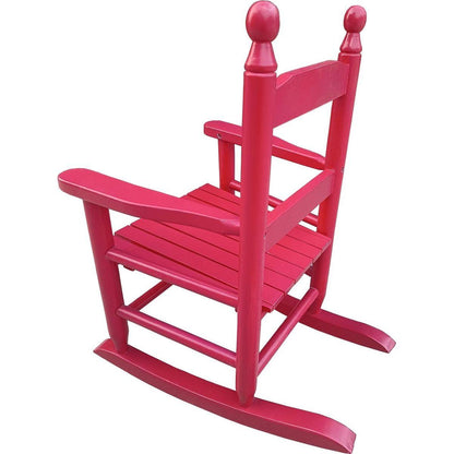 Children's rocking red chair- Indoor or Outdoor -Suitable for kids-Durable