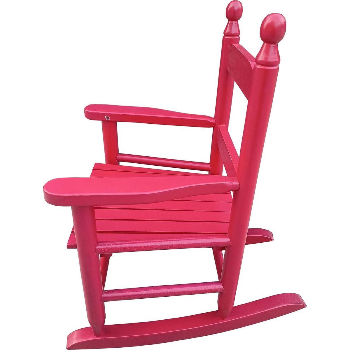 Children's rocking red chair- Indoor or Outdoor -Suitable for kids-Durable