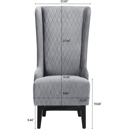 23.03" Wide Wing Back Chair, Side Chair for Living Room