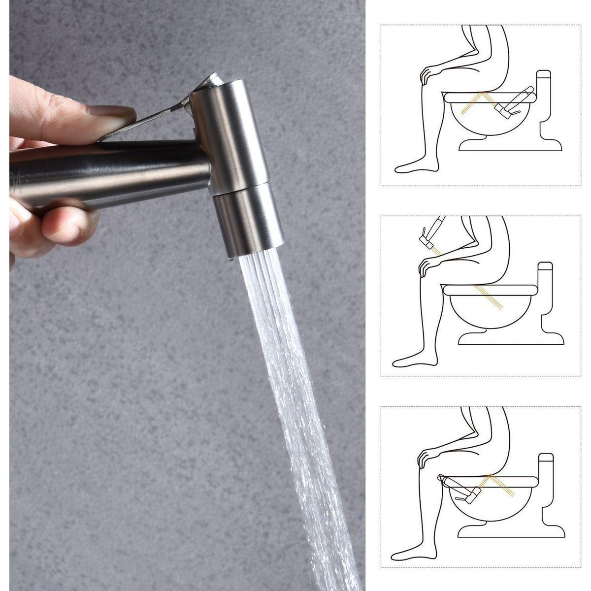 Bidet Sprayer for Toilet, Handheld Cloth Diaper Sprayer