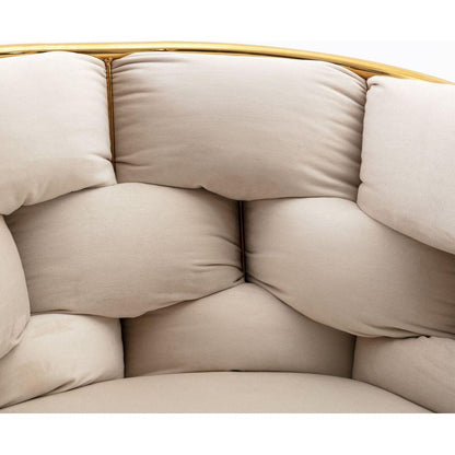 Luxury modern simple leisure velvet single sofa chair bedroom lazy person household dresser stool manicure table back chair turquoise set of 2