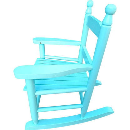 Children's rocking light Light Blue chair- Indoor or Outdoor -Suitable for kids-Durable