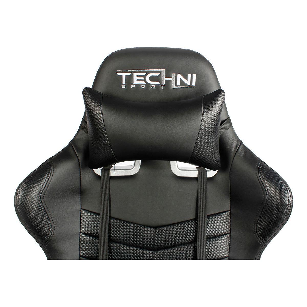 Ergonomic High Back Racer Style PC Gaming Chair, Black