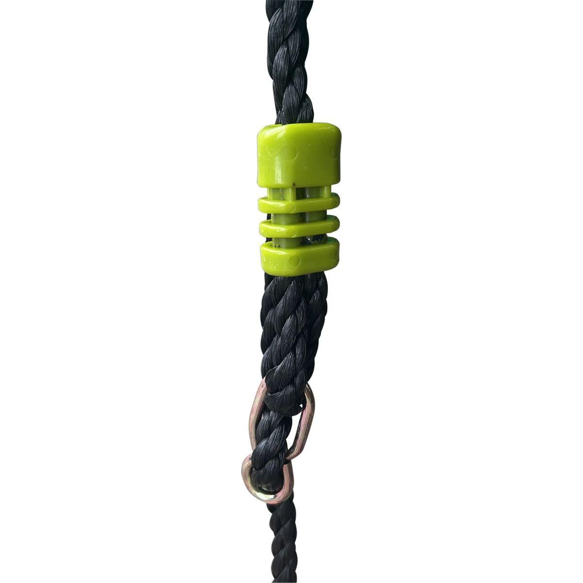 XNS008 interesting triple children metal safe swing set 440lbs for outdoor playground three seat swing black and green for age 3+