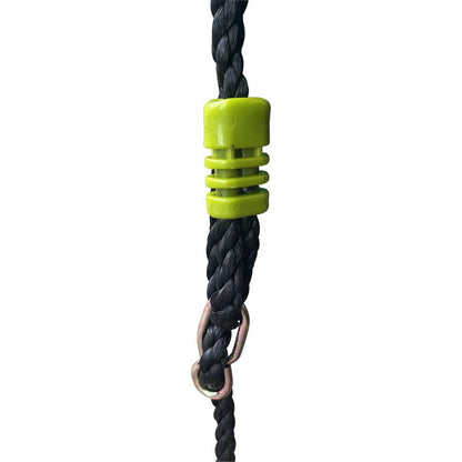 XNS008 interesting triple children metal safe swing set 440lbs for outdoor playground three seat swing black and green for age 3+