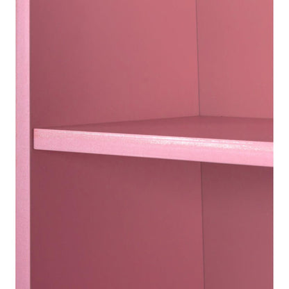 Pink modern simple hair desk, multi-layer storage space