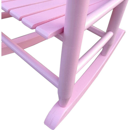 Children's rocking light pink chair- Indoor or Outdoor -Suitable for kids-Durable