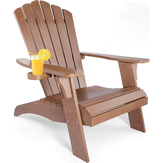 Polystyrene Adirondack Chair - Brown