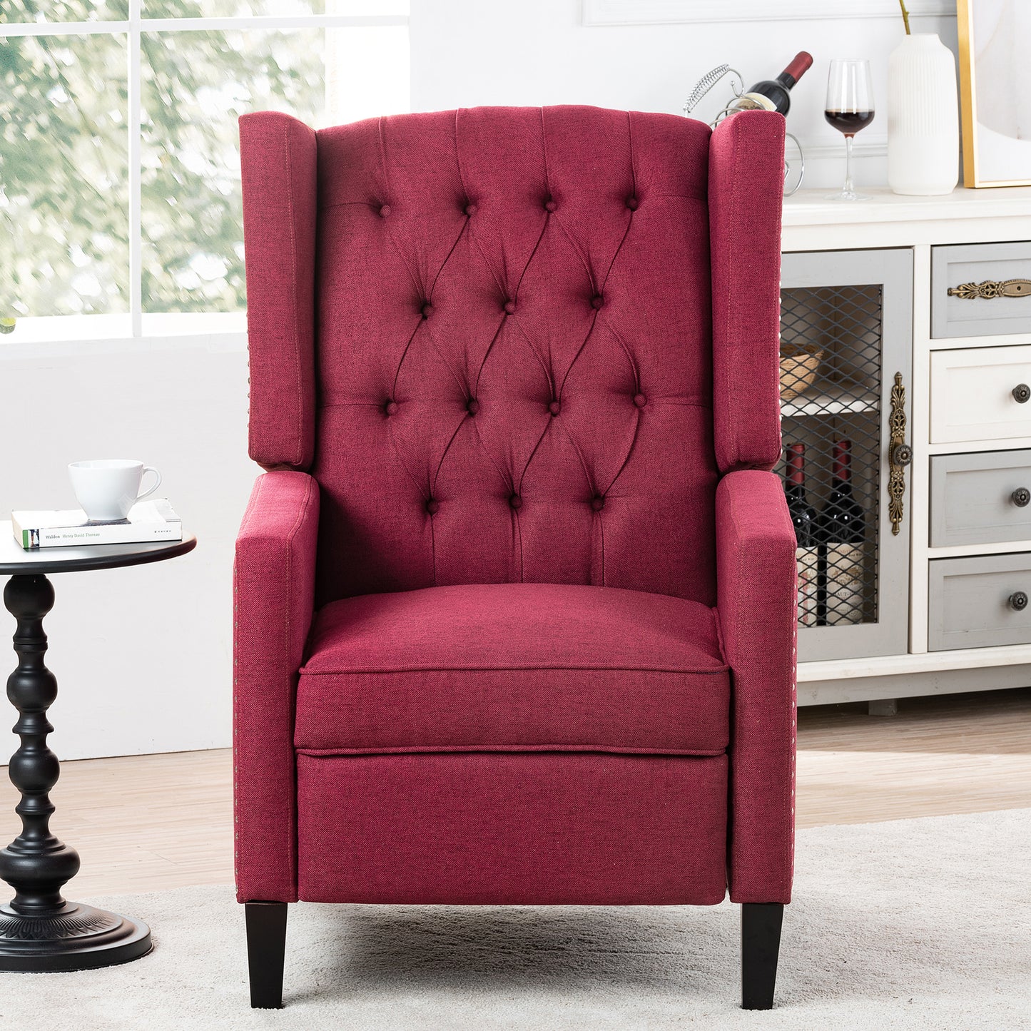 27" Wide Manual Wing Chair Recliner