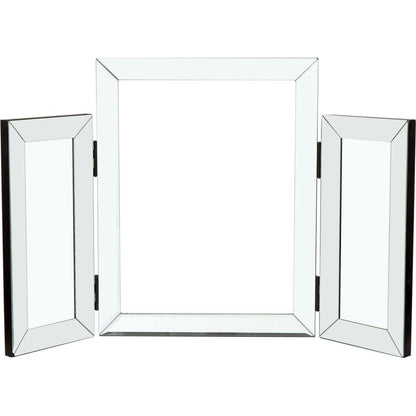 W 31 inch X H 20 inch Mountain shaped Folding vanity mirror Widely used in homes and offices
