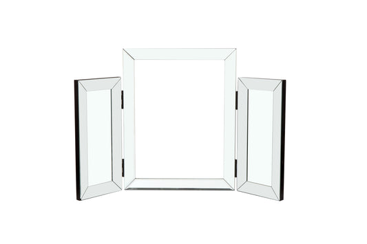 W 31 inch X H 20 inch Mountain shaped Folding vanity mirror Widely used in homes and offices