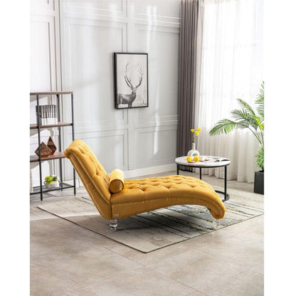 Leisure concubine sofa with acrylic feet