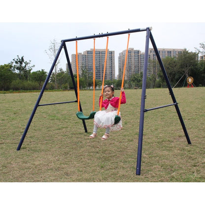 Two Station Swing Set for Children