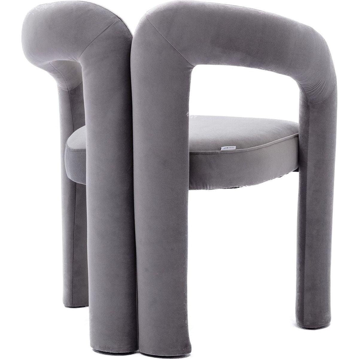 Contemporary Designed Fabric Upholstered Accent/Dining Chair /Barrel Side Chairs Kitchen Armchair for Living Room set of 2