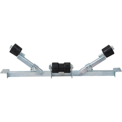 Boat Trailer Bottom Support Bracket with Keel Rollers capacity 1760lbs - Streamdale Furniture