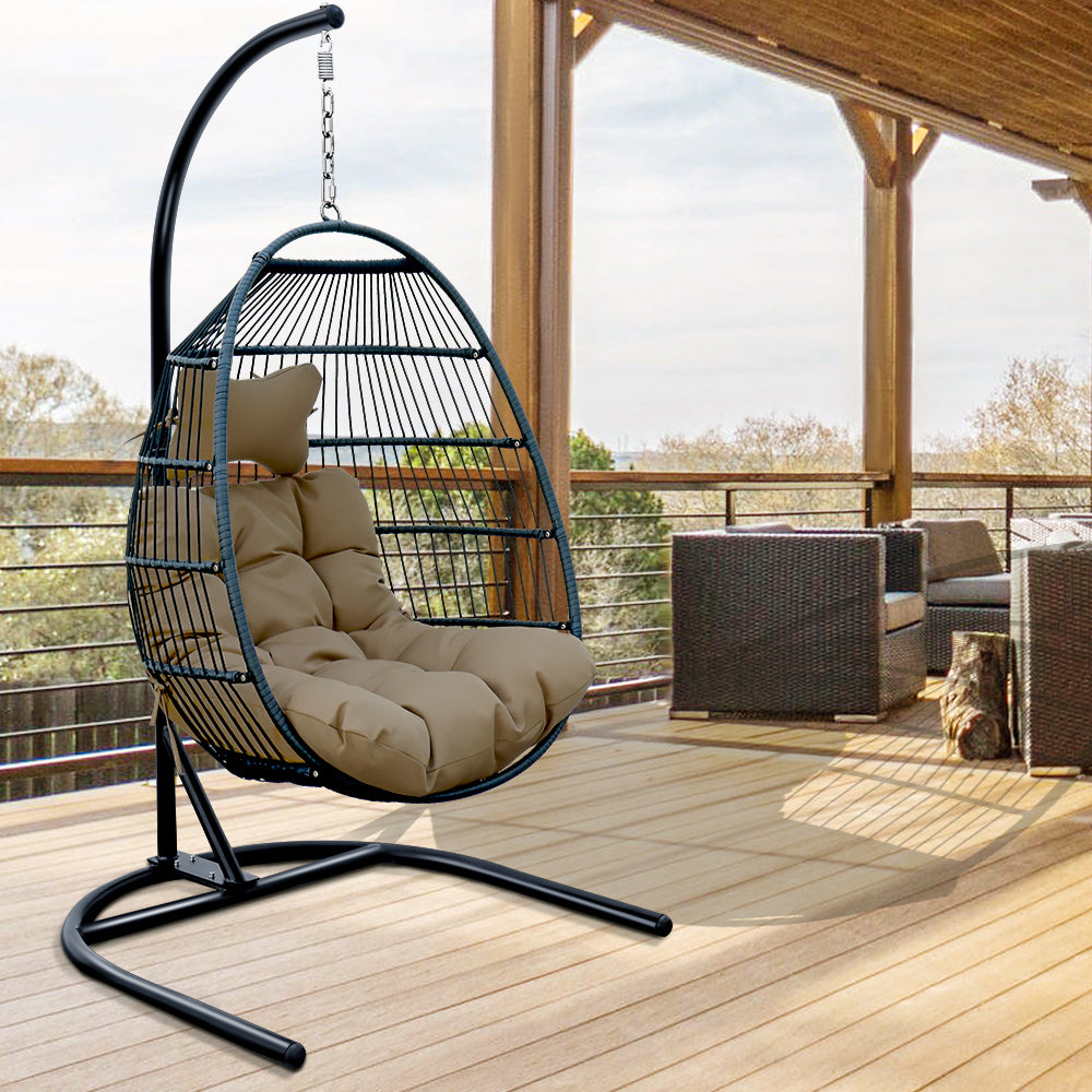 Single seat swing chair