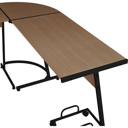 Dazenus Computer Desk, Black Finish