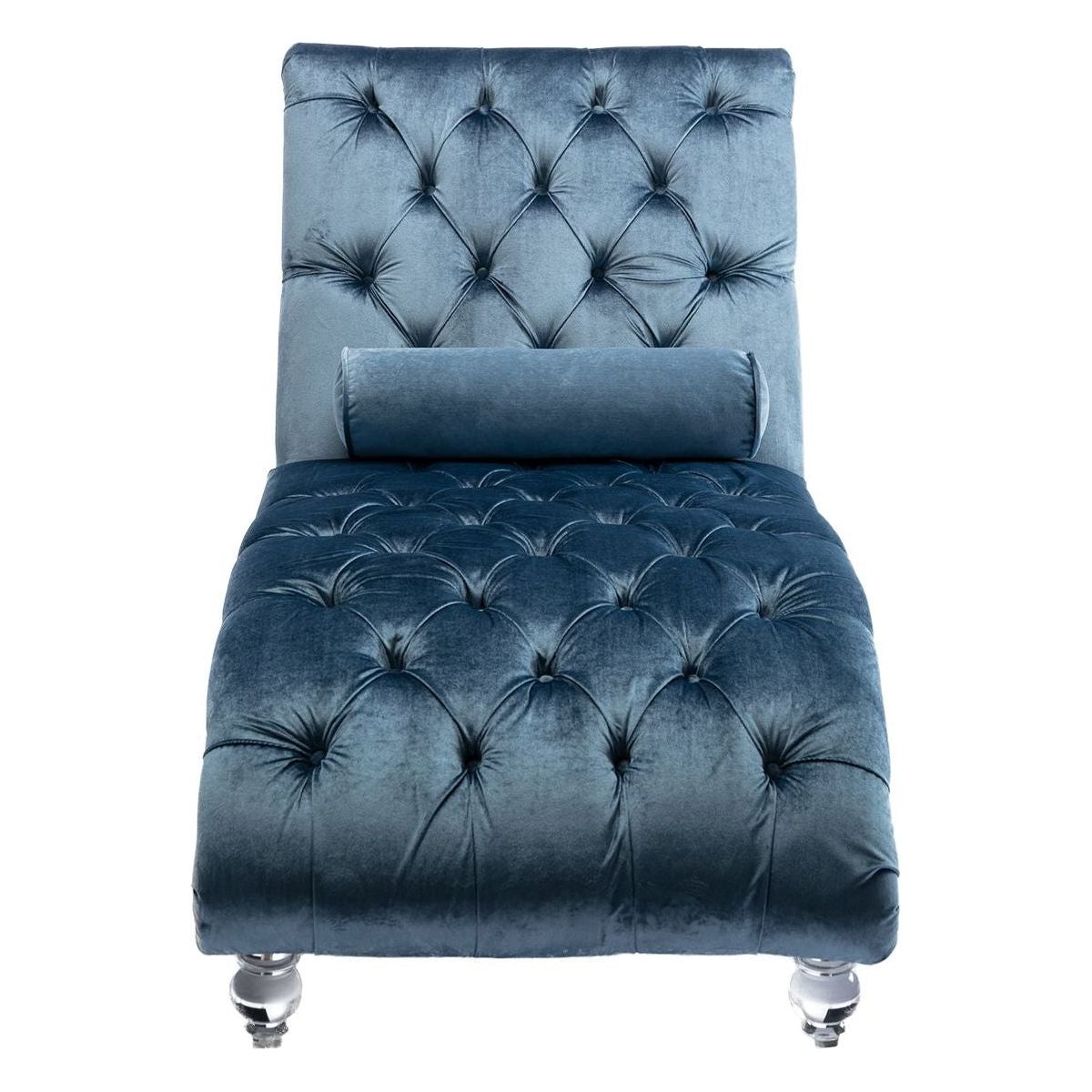 Leisure concubine sofa with acrylic feet