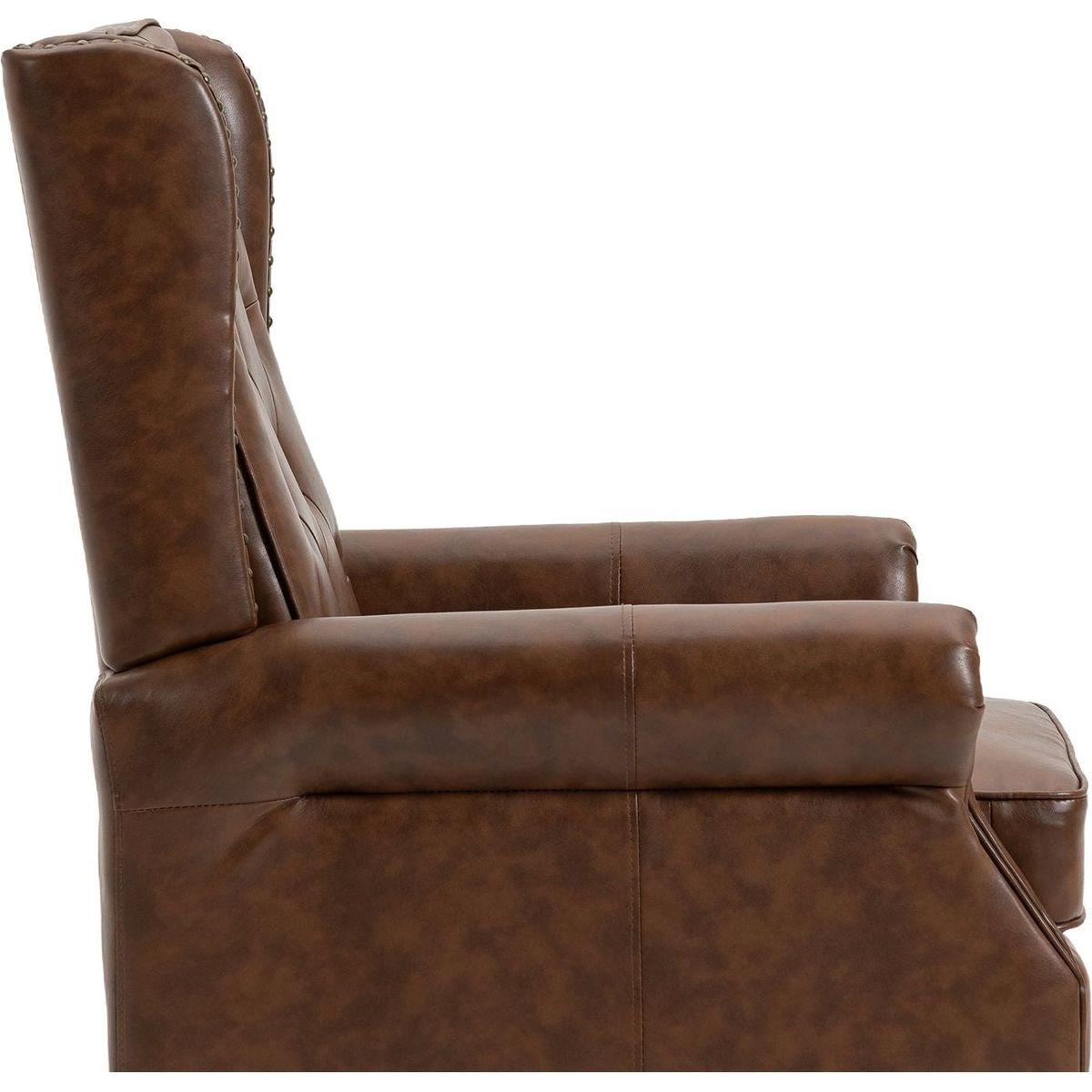 Wood Frame Armchair, Modern Accent Chair Lounge Chair for Living Room